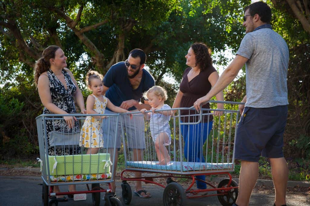 עגלות תאומים במבצע